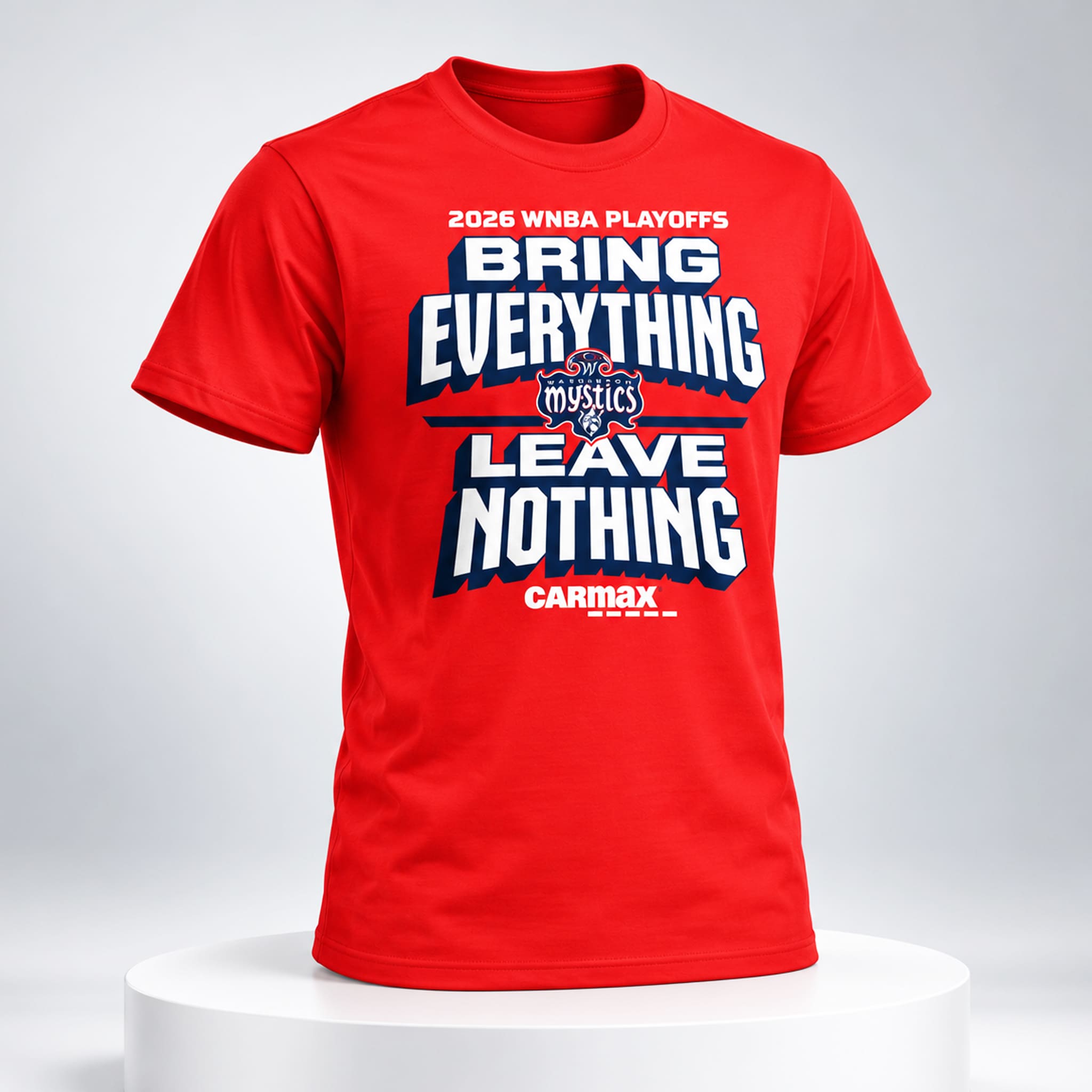 Washington Mystics 2026 Playoffs Shirt 3 Washington Mystics 2026 Playoffs Shirt 3