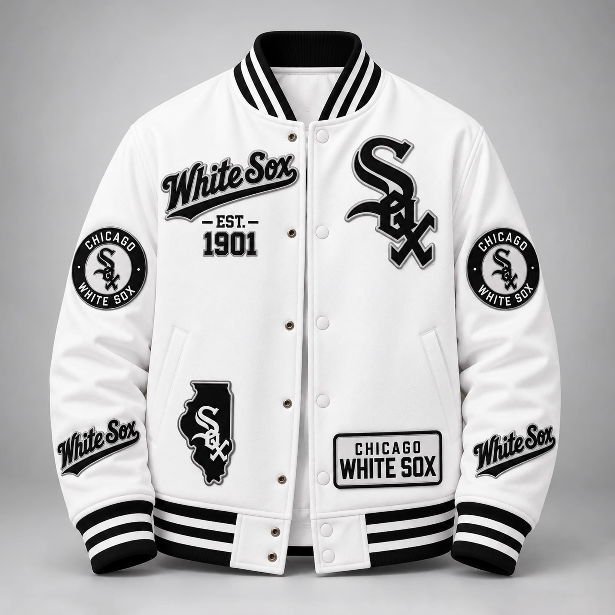White Sox EST 1901 Legacy Jacket 3 White Sox EST 1901 Legacy Jacket 3