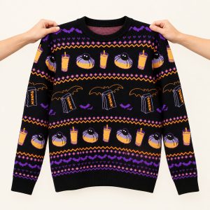 2026 Dunkin x Spidey D Ugly Sweater 1